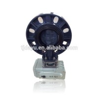 factory low price fast delivery motorised electric ON OFF butterfly valve