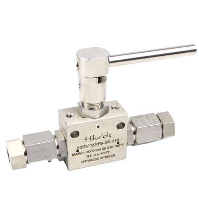 Hikelok Standard 1000psi 1/8-3/4 in BSPT, BSPP NPT Manual Ball Valve