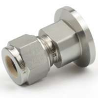 Hikelok stainless steel tube fittings 1/8'' to 1 inch KF CF to NPT BSPT GFS Vacuum Adapter Fittings with hgh quality